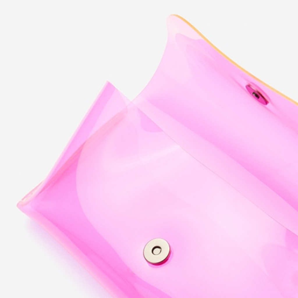 Sunshine Caixa de Óculos Holográfico Rosa